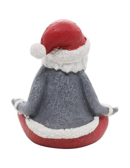 Gnomo de Navidad Meditativo KiaoTime 8.9 cm Resina Decorativo Gnomo de Navidad Meditativo KiaoTime 8.9 cm Resina Decorativo