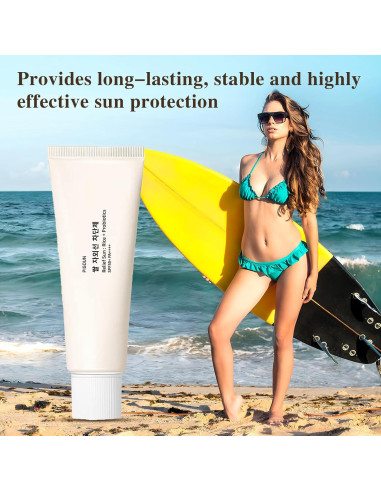 Protector Solar Orgánico Relief Sun SPF50+ Pigdun 2 Pcs