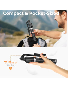 Paloselfie Sensyne H53 BL, trípode extensible con control remoto 2