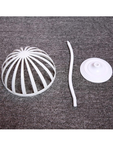 Soporte Organizador para Sombreros y Pelucas Negro - HWDJISW