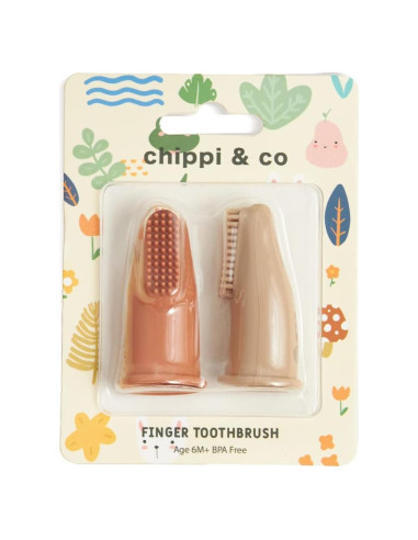 Cepillo de Dientes de Silicona Chippi & Co para Bebés 0-3 Años