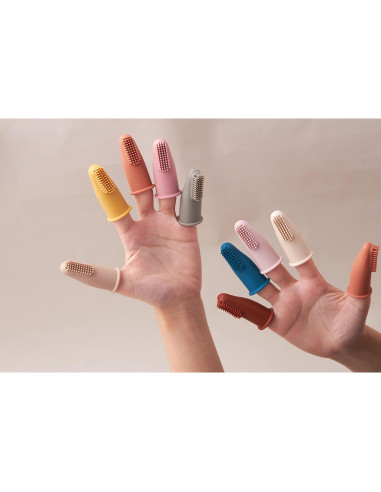 Cepillo de Dientes de Silicona Chippi & Co para Bebés 0-3 Años