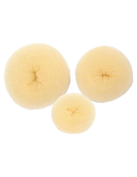 Juego de 3 Hacedores de Moño Donut QUUPY - Grande, Mediano, Pequeño Juego de 3 Hacedores de Moño Donut QUUPY - Grande, Mediano, Pequeño