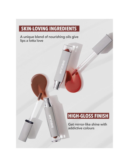 Brillo Labial SHEGLAM Glaze Daze 32g - Pastel de Mocha Brillo Labial SHEGLAM Glaze Daze 32g - Pastel de Mocha