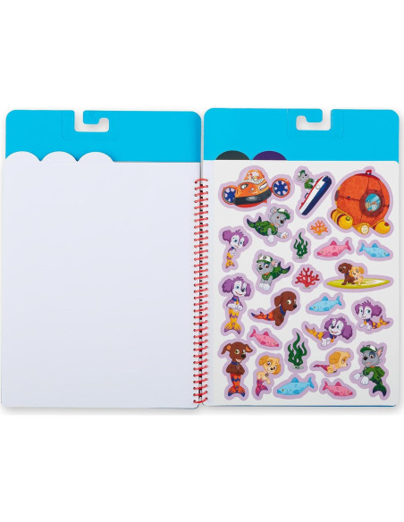Libro de Pegatinas Reutilizables PAW Patrol Melissa & Doug 5 Escenas Libro de Pegatinas Reutilizables PAW Patrol Melissa & Doug 5 Escenas
