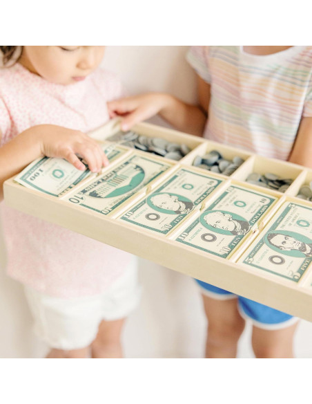 Juego de Dinero Melissa & Doug - 300 Billetes y 250 Monedas Juego de Dinero Melissa & Doug - 300 Billetes y 250 Monedas