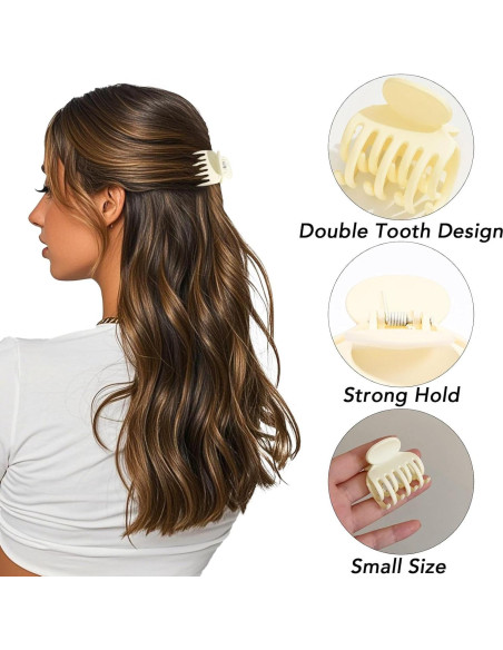 Pinzas para Cabello Drnytunk 12 Piezas 3.81 cm Antideslizantes Pinzas para Cabello Drnytunk 12 Piezas 3.81 cm Antideslizantes