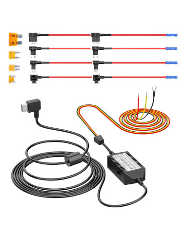Kit de Cableado VIOFO HK4 con 8 Fusibles y Puerto Type-C