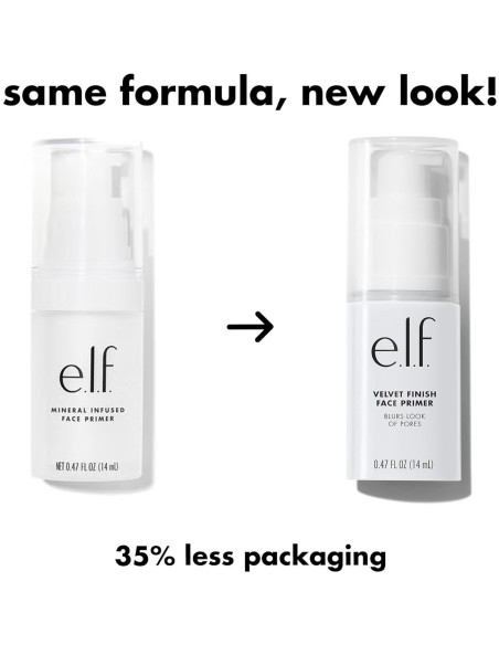 Primer Facial Mineral e.l.f. 13.93 ml - Vegano y Libre de Crueldad Primer Facial Mineral e.l.f. 13.93 ml - Vegano y Libre de Crueldad