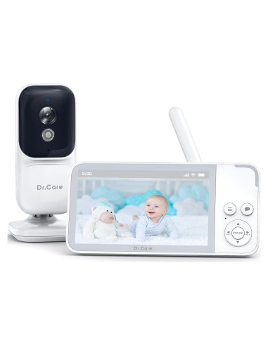 Monitor de Bebé Dr.Care NeoView 3.5" HD con Audio y Grabación