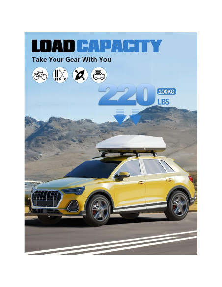 Barras Transversales de Techo FengYu FY102-37 para Audi Q3 2019-2025 Barras Transversales de Techo FengYu FY102-37 para Audi Q3 2019-2025