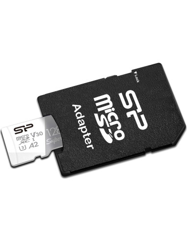 Tarjeta MicroSD Silicon Power 128GB UHS-I A2 V30 4K