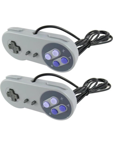 Controlador USB Gamepad Retro SNES USonline911 - 2 Piezas