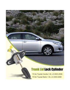 Cilindro de Cerradura Maletero Toyota Corolla/Matrix 2003-2008 2