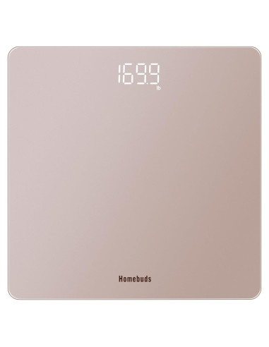 Báscula Digital de Baño Homebuds HB9057, 182kg, LED Brillante