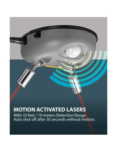Asistente de Estacionamiento Fosmon Doble Láser 360 Ajustable