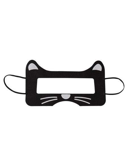 Geekria 50PCS Máscaras Faciales Desechables para VR Gato Negro Geekria 50PCS Máscaras Faciales Desechables para VR Gato Negro