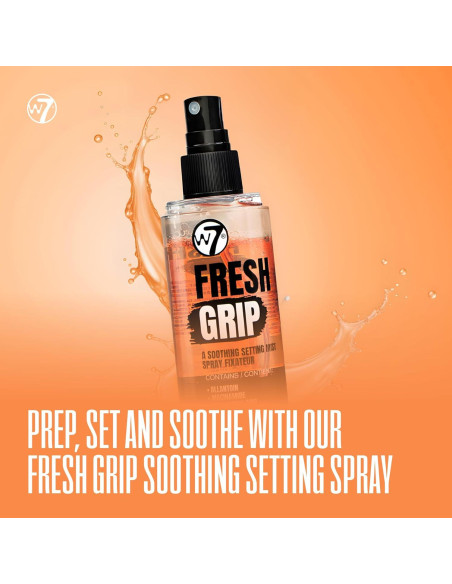 W7 Fresh Grip Spray Fijador Hidratante 100 ml - Ácido Hialurónico W7 Fresh Grip Spray Fijador Hidratante 100 ml - Ácido Hialurónico