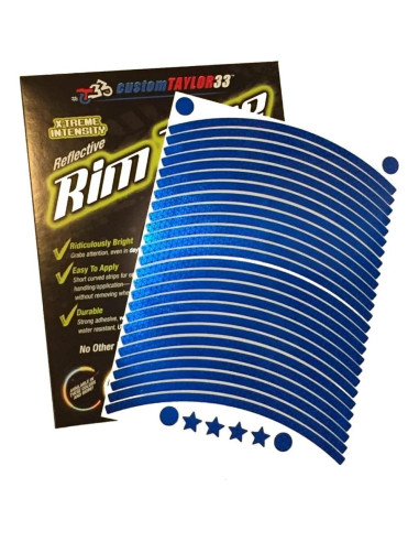 Cinta Reflectante de Seguridad customTAYLOR33 Azul 10"