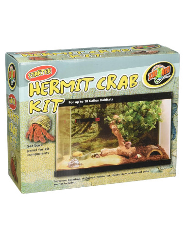 Kit de Inicio para Cangrejos Ermitaños Zoo Med - 10 Piezas