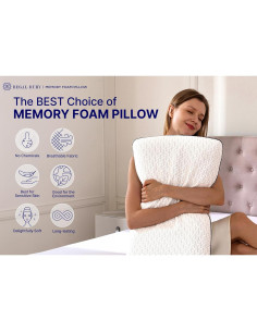 Almohada Viscoelástica con Gel Regal Ruby - Firme, 1.21 kg 2