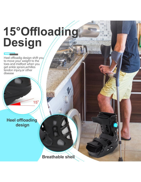 Botín Inflable Médico Shuyan Jiao para Esguince de Tobillo Botín Inflable Médico Shuyan Jiao para Esguince de Tobillo