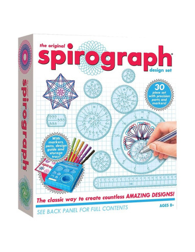 Juego de Diseño Spirograph Spirograph - Kit de Dibujo Creativo