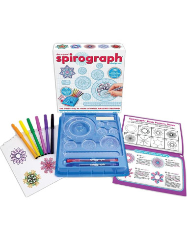 Juego de Diseño Spirograph Spirograph - Kit de Dibujo Creativo