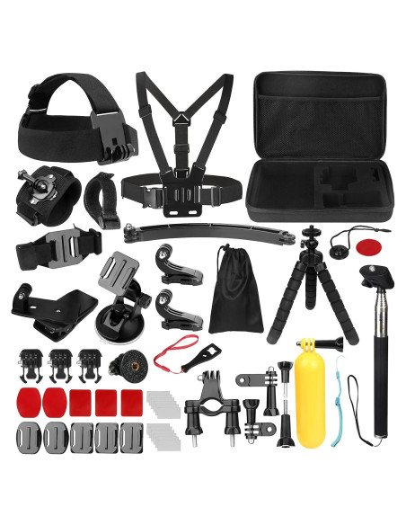 Kit de Accesorios para Cámara de Acción Bonvvie 50-en-1 Kit de Accesorios para Cámara de Acción Bonvvie 50-en-1