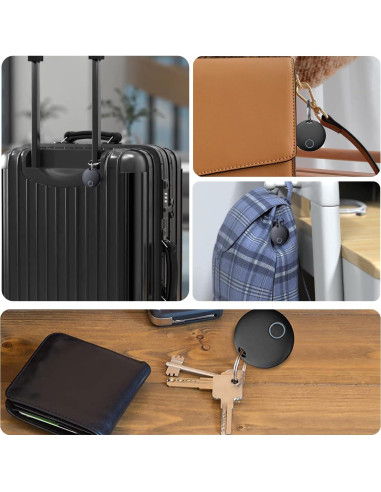 Etiquetas de seguimiento YAOTE 4 Pack, Bluetooth, IP67