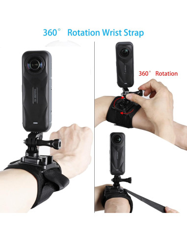 Kit de Accesorios para Cámaras de Acción Pellking - Insta360 y GoPro
