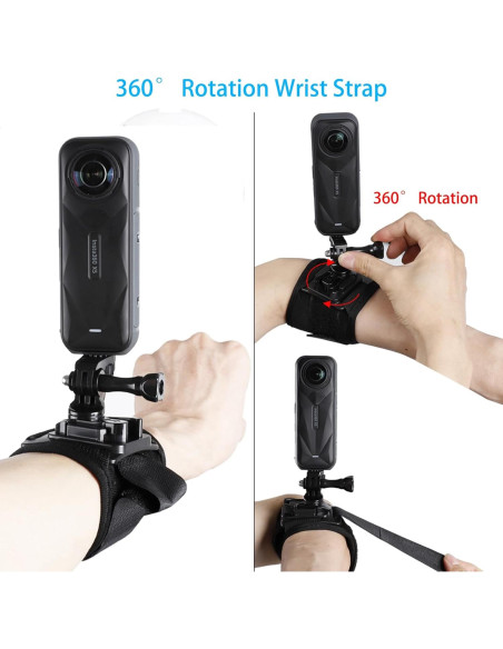Kit de Accesorios para Cámaras de Acción Pellking - Insta360 y GoPro Kit de Accesorios para Cámaras de Acción Pellking - Insta360 y GoPro