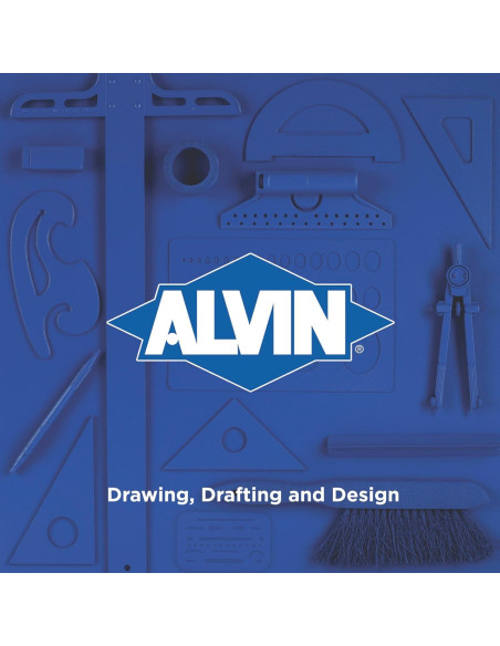 Plantilla de Dibujo ALVIN TD116 - Todo Propósito, Plástico Plantilla de Dibujo ALVIN TD116 - Todo Propósito, Plástico