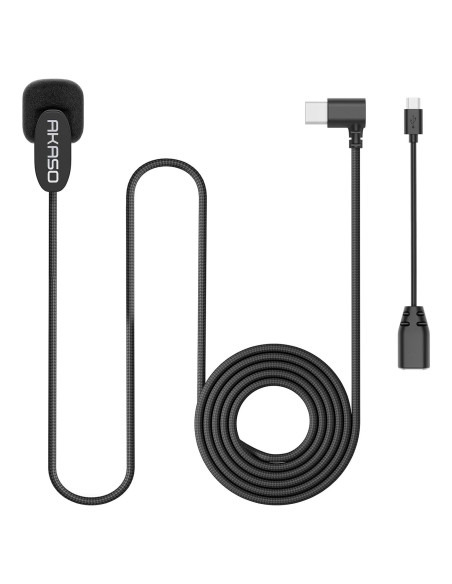 Micrófono Externo AKASO V50X-MIC para Cámara de Acción Micrófono Externo AKASO V50X-MIC para Cámara de Acción