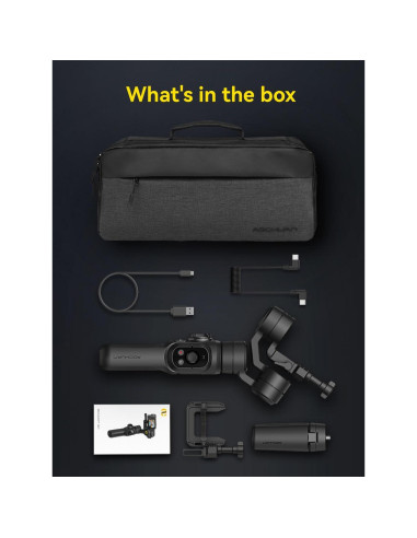 Gimbal Estabilizador AOCHUAN SG1 para GoPro Hero 12/11