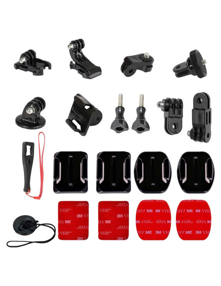 Kit de Accesorios 20 en 1 para Cámara de Acción LETOP Kit de Accesorios 20 en 1 para Cámara de Acción LETOP