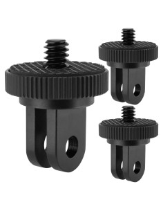 Adaptadores de Montaje para Trípode BENACES 1/4"-20 Aluminio 3 Pack