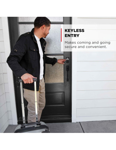 Cerradura Electrónica Kwikset Powerbolt 250 Teclado 10 Botones
