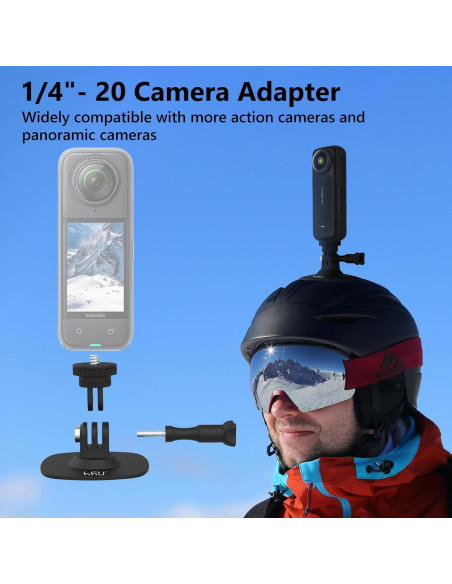 Soporte Vertical HSU para GoPro y Cámaras de Acción - Adaptador 1/4"-20 Soporte Vertical HSU para GoPro y Cámaras de Acción - Adaptador 1/4"-20