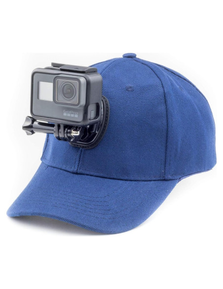 Gorra de béisbol DigiCharge con soporte para cámara GoPro Gorra de béisbol DigiCharge con soporte para cámara GoPro