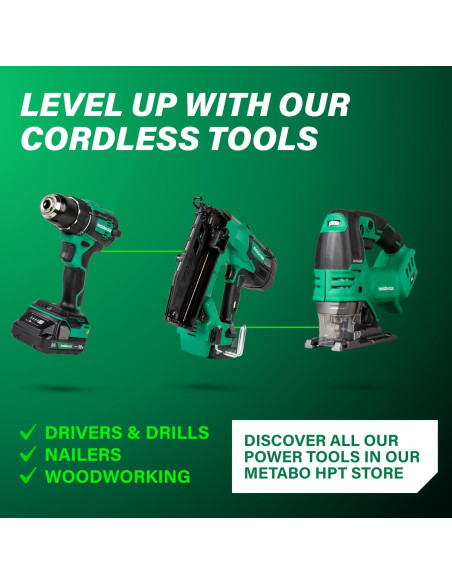 Sierra de Vaivén Orbital Sin Cable Metabo HPT 36V Brushless Sierra de Vaivén Orbital Sin Cable Metabo HPT 36V Brushless
