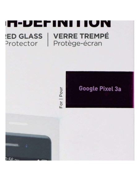 Protector de Pantalla Vidrio Templado PureGear Google Pixel 3a Protector de Pantalla Vidrio Templado PureGear Google Pixel 3a