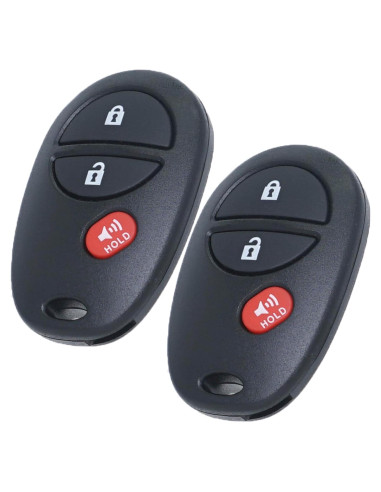 Llavero Remoto MechanMagic para Toyota 2005-2017 2 Piezas
