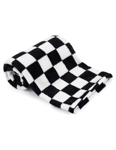 Manta de Bebé a Cuadros GreatBba 76.2x101.6 cm Polar Suave