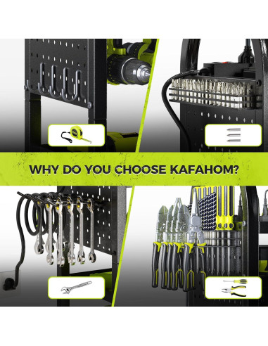 Carro Organizador de Herramientas KAFAHOM 4 Niveles 227kg