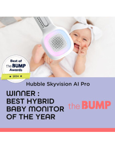 Monitor Inteligente para Bebés HUBBLE CONNECTED SkyVision Pro HD 2