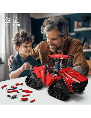 Mould King 18020 Kit de Bloques de Construcción Tractor RC 1698 PCS