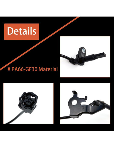 Sensor de Velocidad ABS Frontal Derecho VECHA para Lexus/Toyota 2019-2022