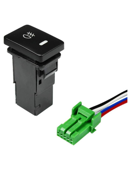 Interruptor de Botón LED 4 Polos 12V YUNPICAR para Toyota Interruptor de Botón LED 4 Polos 12V YUNPICAR para Toyota