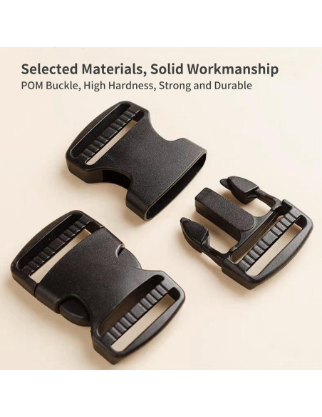 Correas de Equipaje Ajustables HapBoby 96.5 cm x 3 cm - 4 Piezas Correas de Equipaje Ajustables HapBoby 96.5 cm x 3 cm - 4 Piezas